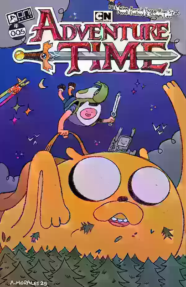 Adventure Time #5 Cover Art 6