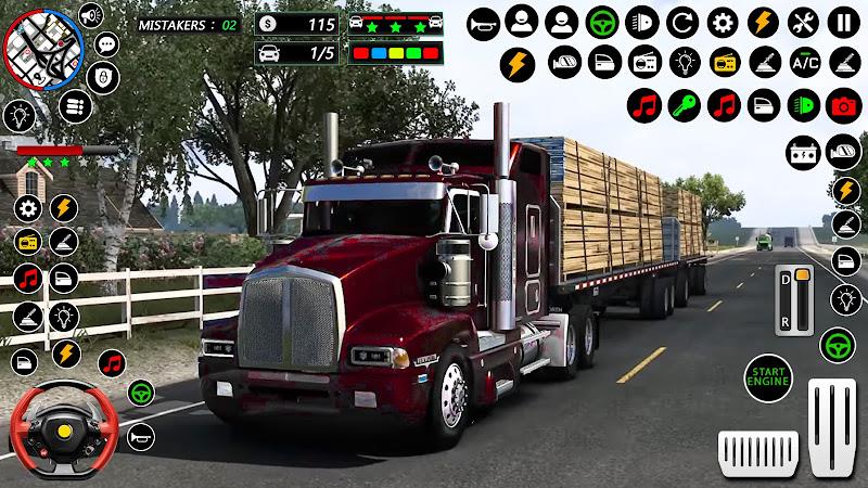 US Cargo Truck Simulator Games Screenshot 2