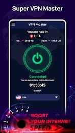 Schermata Fast VPN: Secure VPN Proxy 1