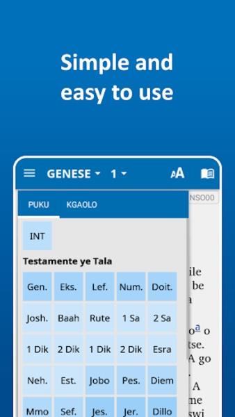 The Bible in Sepedi Screenshot 1