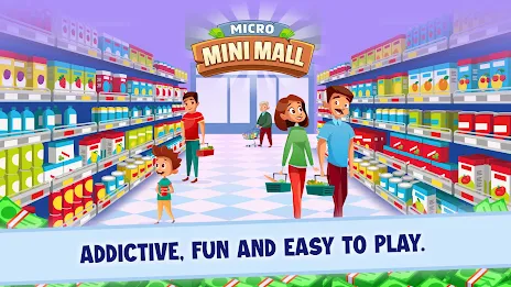 Mini Micro Mall - Tycoon Game Schermafbeelding 2