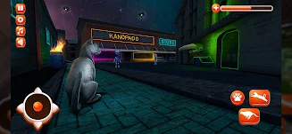 Stray Cat Game City Simulator ဖန်သားပြင်ဓာတ်ပုံ 2