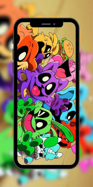 Smiling Critters Wallpaper Capture d'écran 2