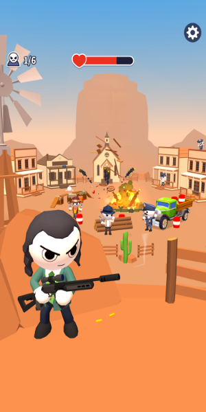 Mafia Sniper — Wars of Clans Capture d'écran 3