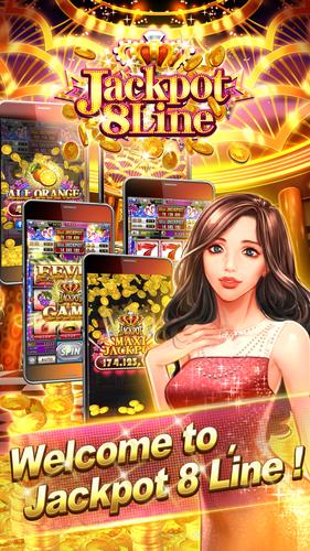 Jackpot 8 Line Slots スクリーンショット 1