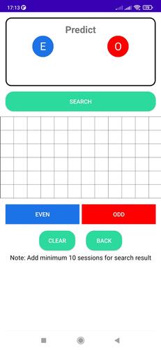 Even Odd Predict Tool Captura de pantalla 2