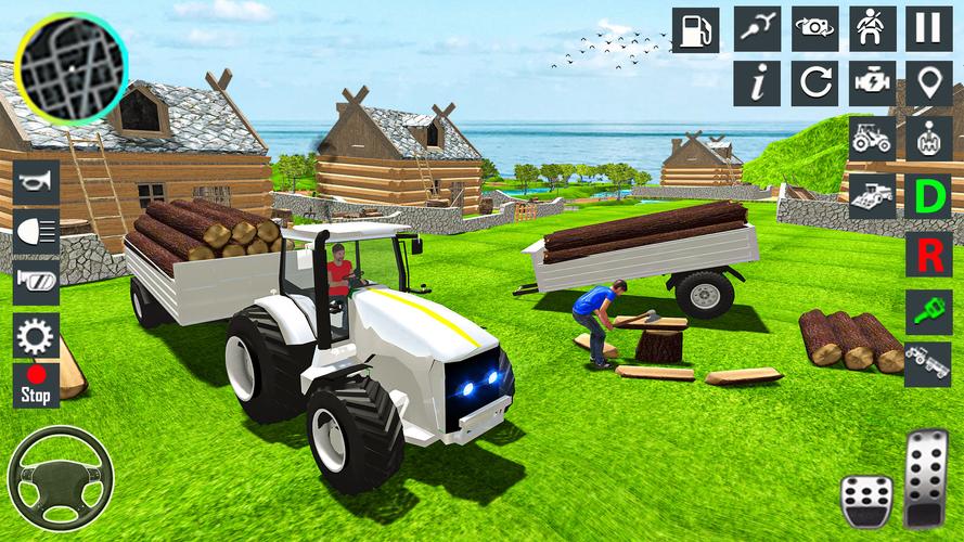 Tractor Driving Tractor Game应用截图第4张