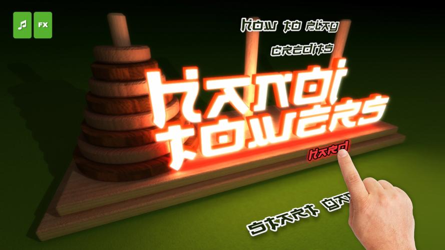 The Hanoi Towers Lite Скриншот 1