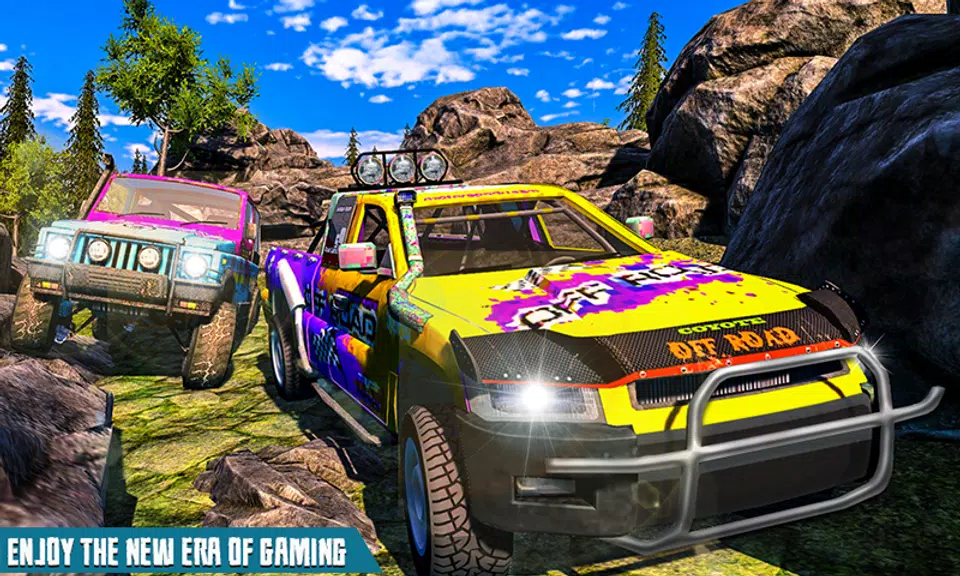 Monster 4x4 Offroad Jeep Stunt Racing 2019應用截圖第4張