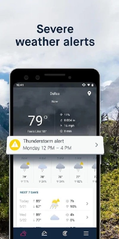 WeatherPro स्क्रीनशॉट 4