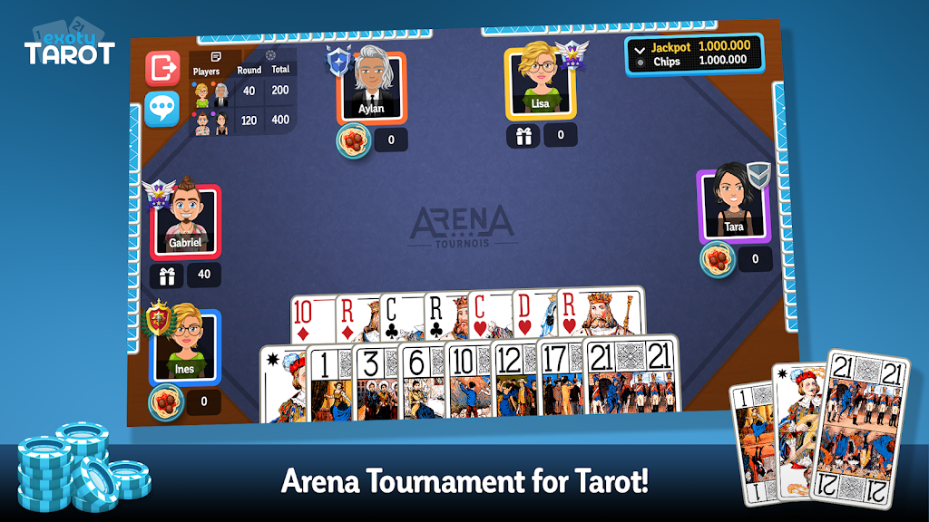 Multiplayer Tarot Game Скриншот 3