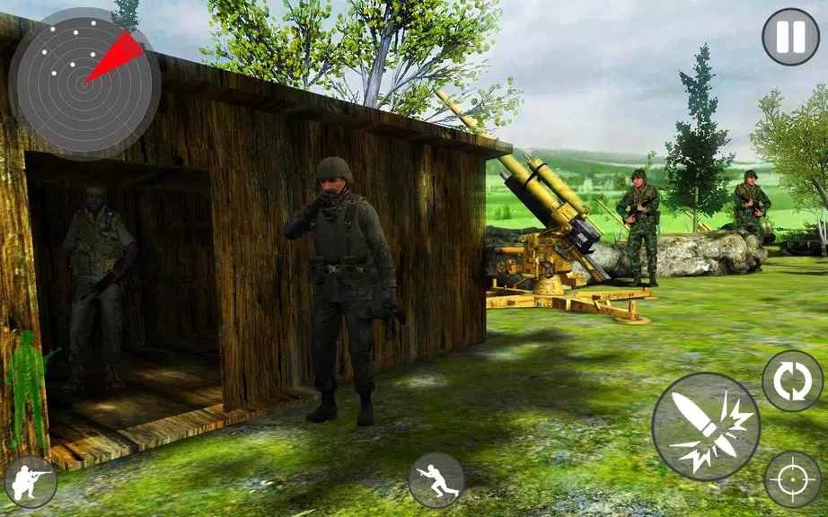 Army Mission Counter Attack Shooter Strike  2019 Ảnh chụp màn hình 1