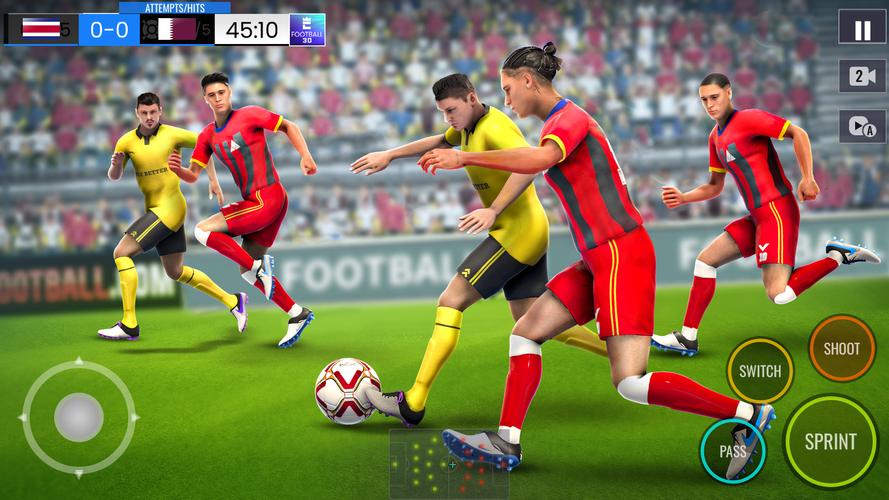 Football 3D Star Schermafbeelding 4