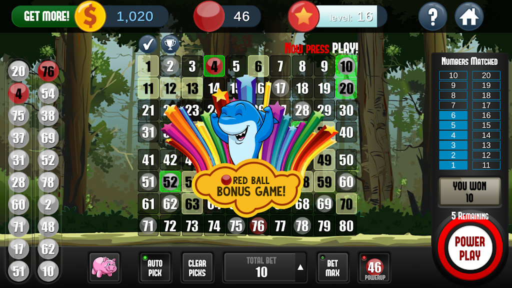 Keno Free Keno Game स्क्रीनशॉट 3