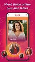 BBW: Chat & Date Curvy Women應用截圖第3張