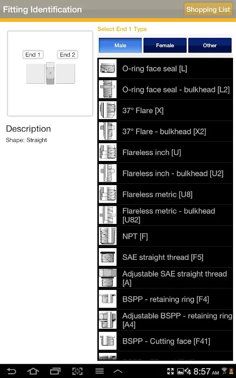 Fitting Finder Captura de pantalla 2