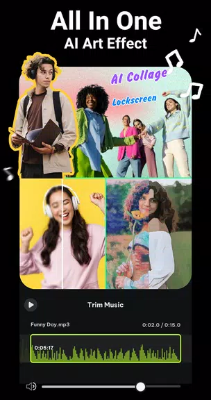 Photo Collage Video Grid Maker ภาพหน้าจอ 3