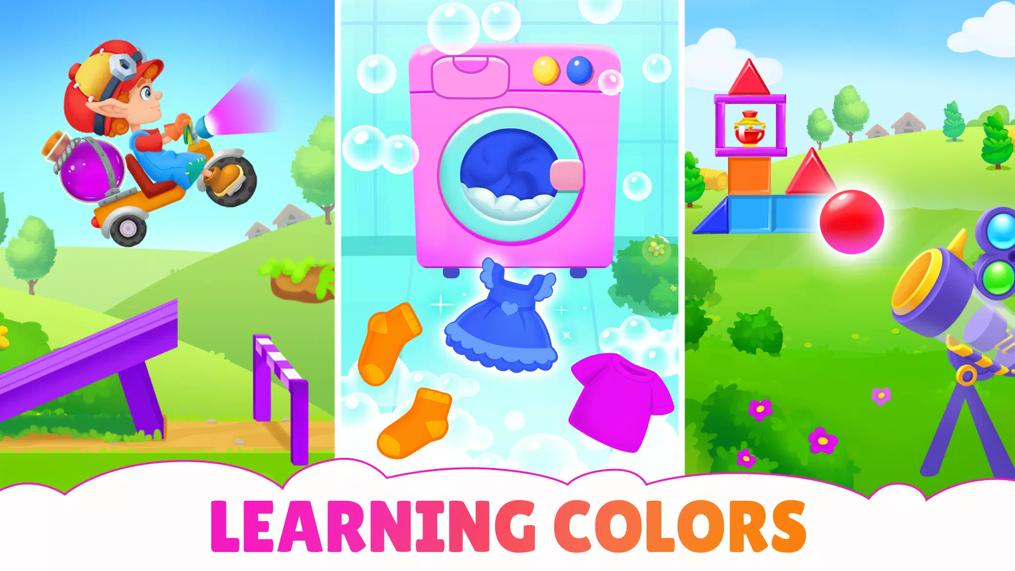 Learn colors Learning for kids ภาพหน้าจอ 2