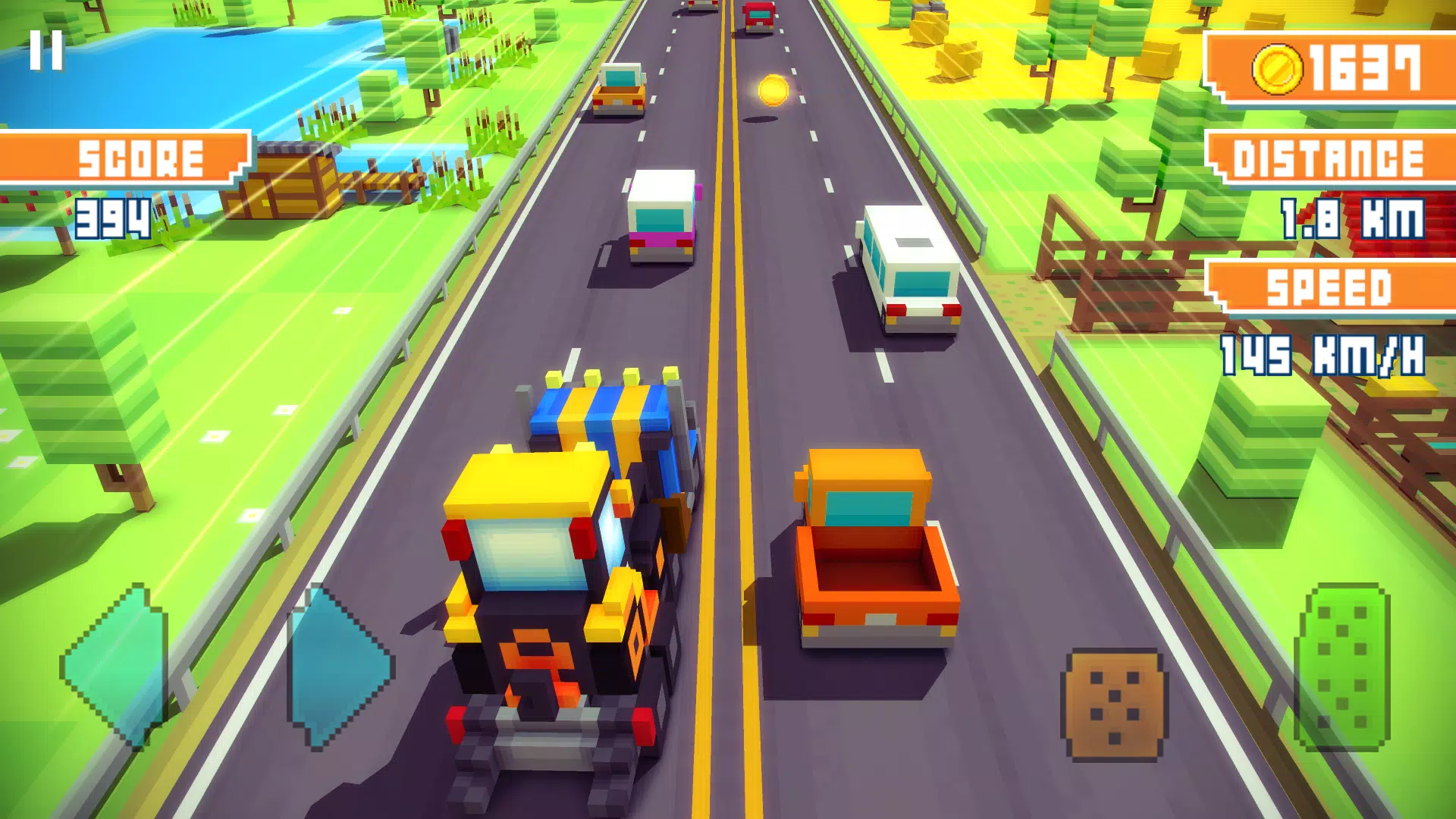 Blocky Highway スクリーンショット 4