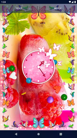 Ice Cream Live Wallpaper Ảnh chụp màn hình 3