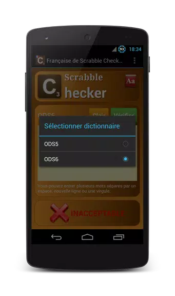 Word Checker - French Captura de pantalla 3