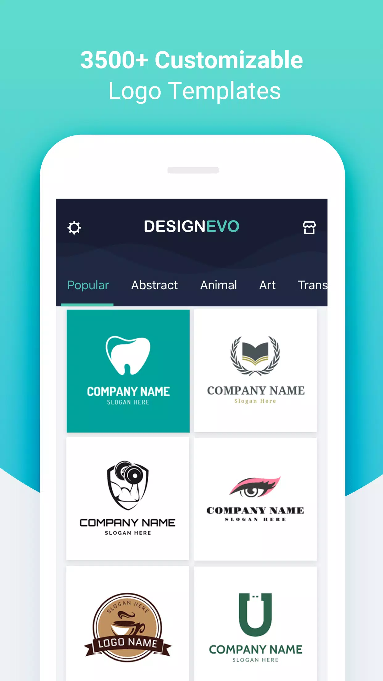 DesignEvo ဖန်သားပြင်ဓာတ်ပုံ 1