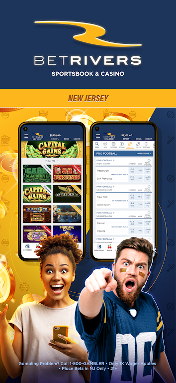 BetRivers Casino NJ স্ক্রিনশট 1