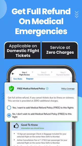EaseMyTrip Flight, Hotel, Bus Capture d'écran 2