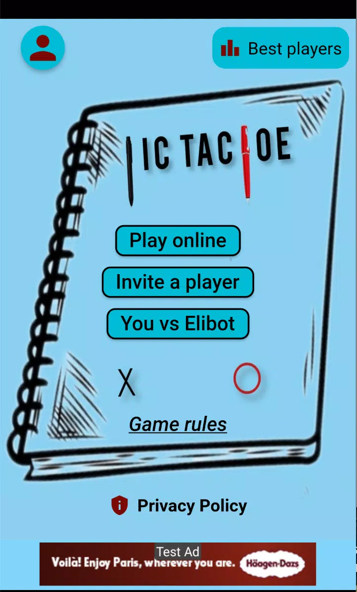 Elite Tic Tac Toe Captura de tela 1