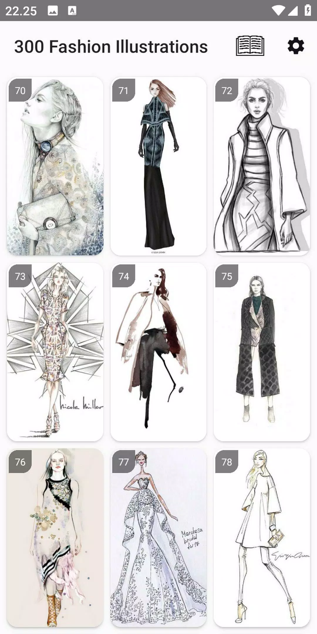 300 Fashion Illustrations Schermafbeelding 4