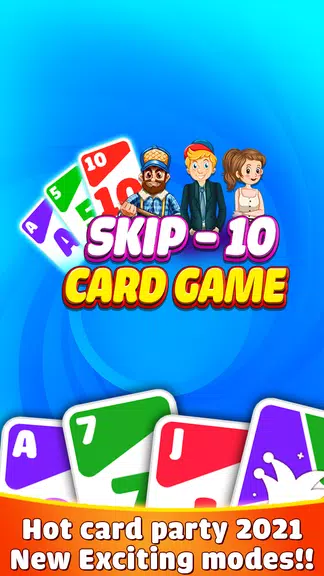 Skip 10 - Card Game Ảnh chụp màn hình 3