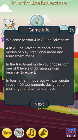 4 In A Line Adventure ဖန်သားပြင်ဓာတ်ပုံ 2