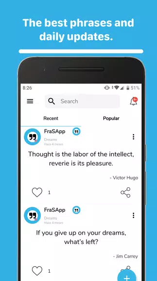 fraSApp - Quotes, Images Screenshot 1