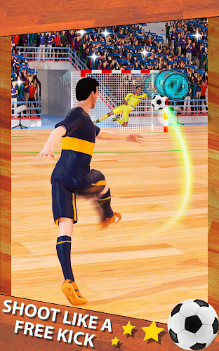 Schermata Shoot Goal - Indoor Soccer 3