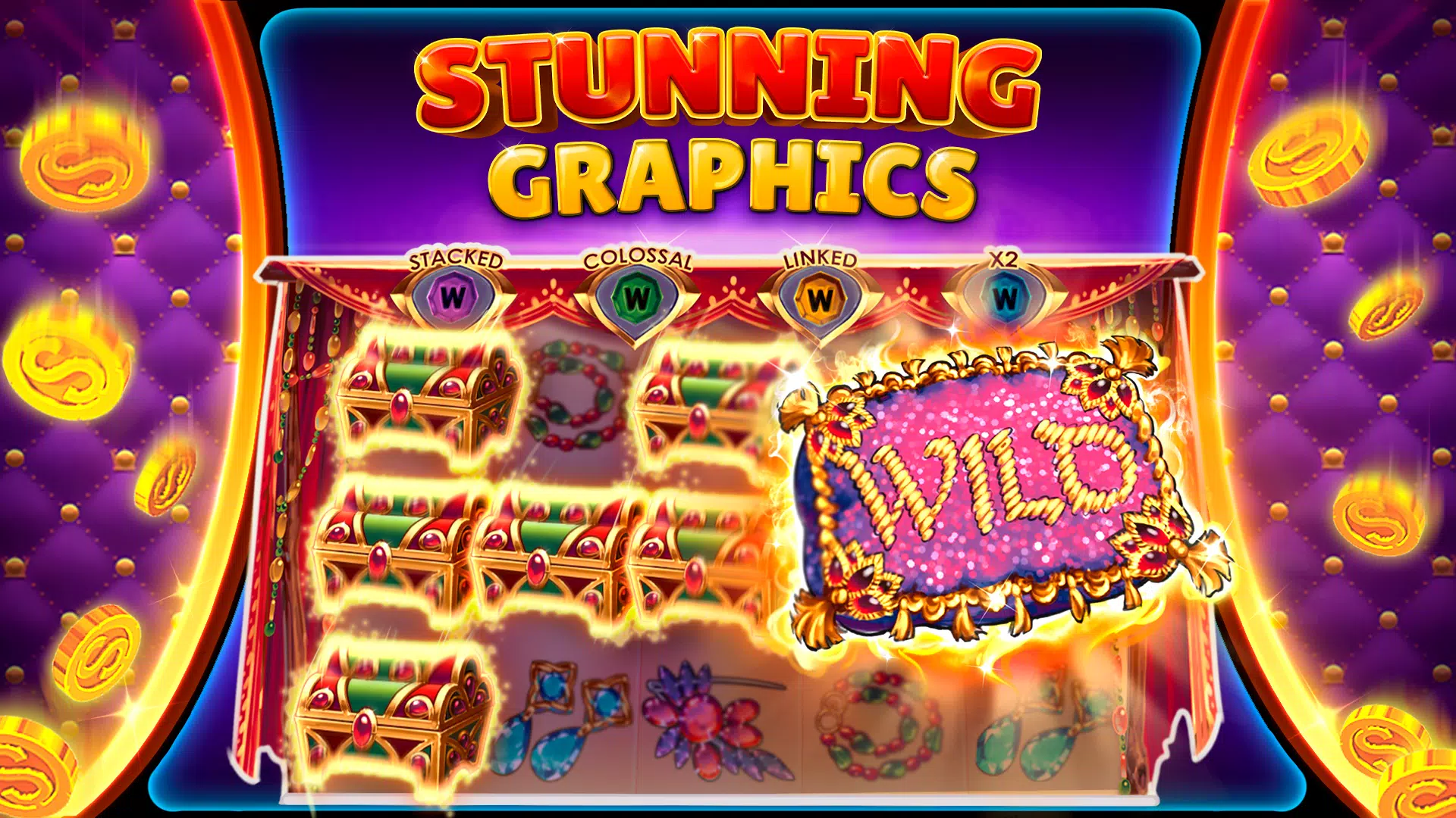 Slots UP - casino games 2024 Captura de tela 3