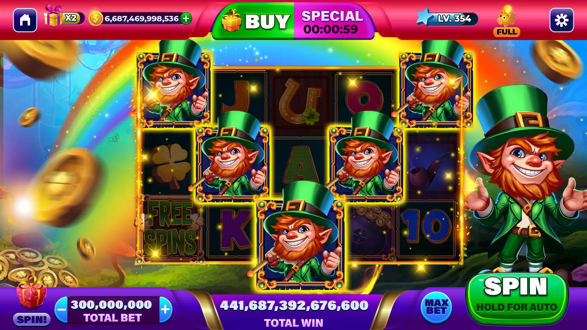 Clover Slots Epic Casino Games ภาพหน้าจอ 1