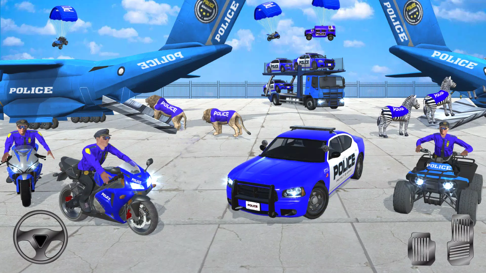 Crazy Car Transport Truck Game Schermafbeelding 3