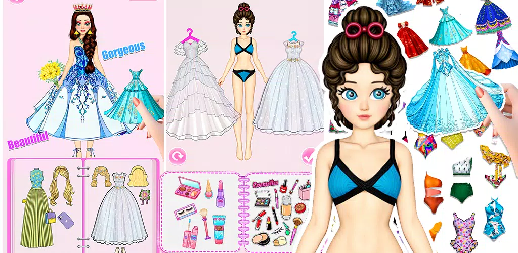 Paper Doll: Dress Up DIY Game ဖန်သားပြင်ဓာတ်ပုံ 1