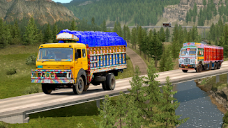 Indian Cargo Truck Simulator स्क्रीनशॉट 2