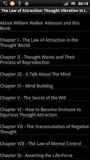 Schermata The Law of Attraction BOOK 2