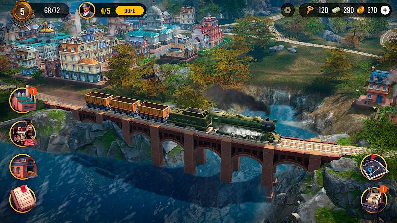 Railroad Empire: Train Game Tangkapan skrin 2