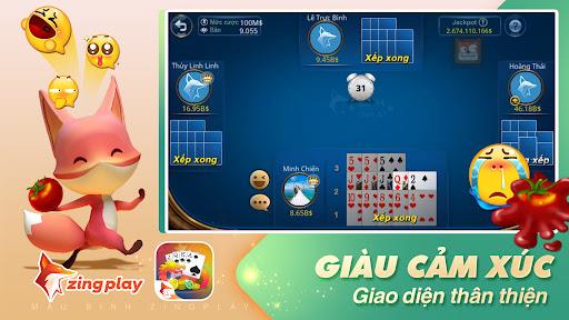 Poker VN ZingPlay ( Mậu Binh) Ekran Görüntüsü 4