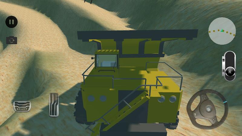 Mining truck game - Excavator Tangkapan skrin 4