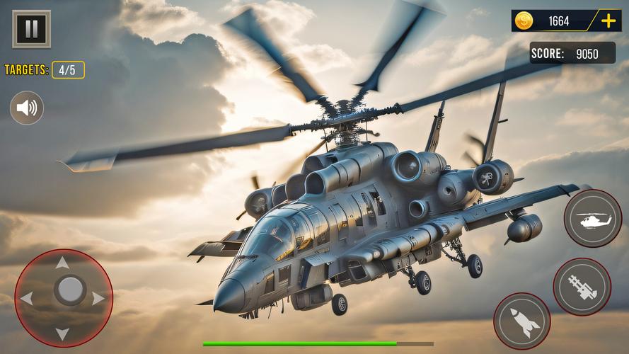 Gunship Battle Helicopter Game 스크린샷 3