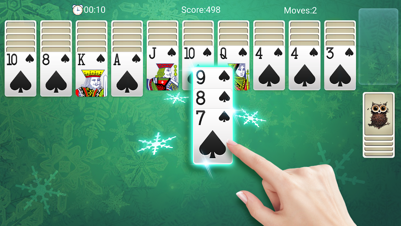 Spider Solitaire Classic Game Captura de tela 3