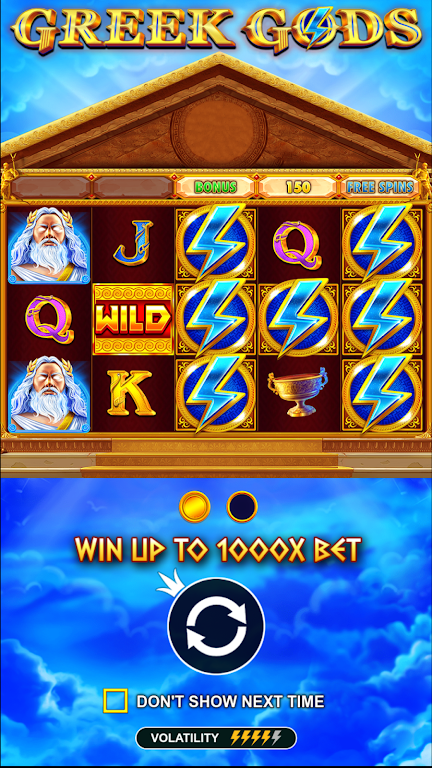 Greek Gods - Slot Casino Game Capture d'écran 1