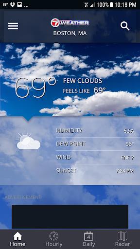 WHDH 7 Weather - Boston Captura de pantalla 1