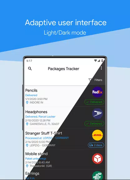 Packages Tracker Ekran Görüntüsü 2