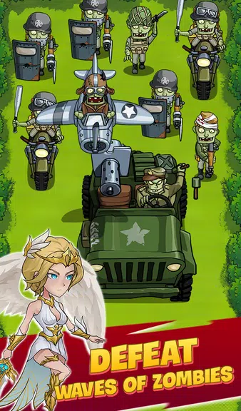 Schermata Zombie War Idle Defense Game 4