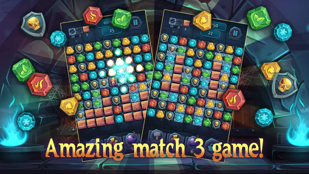 Secrets of the Castle Match 3 Ảnh chụp màn hình 1